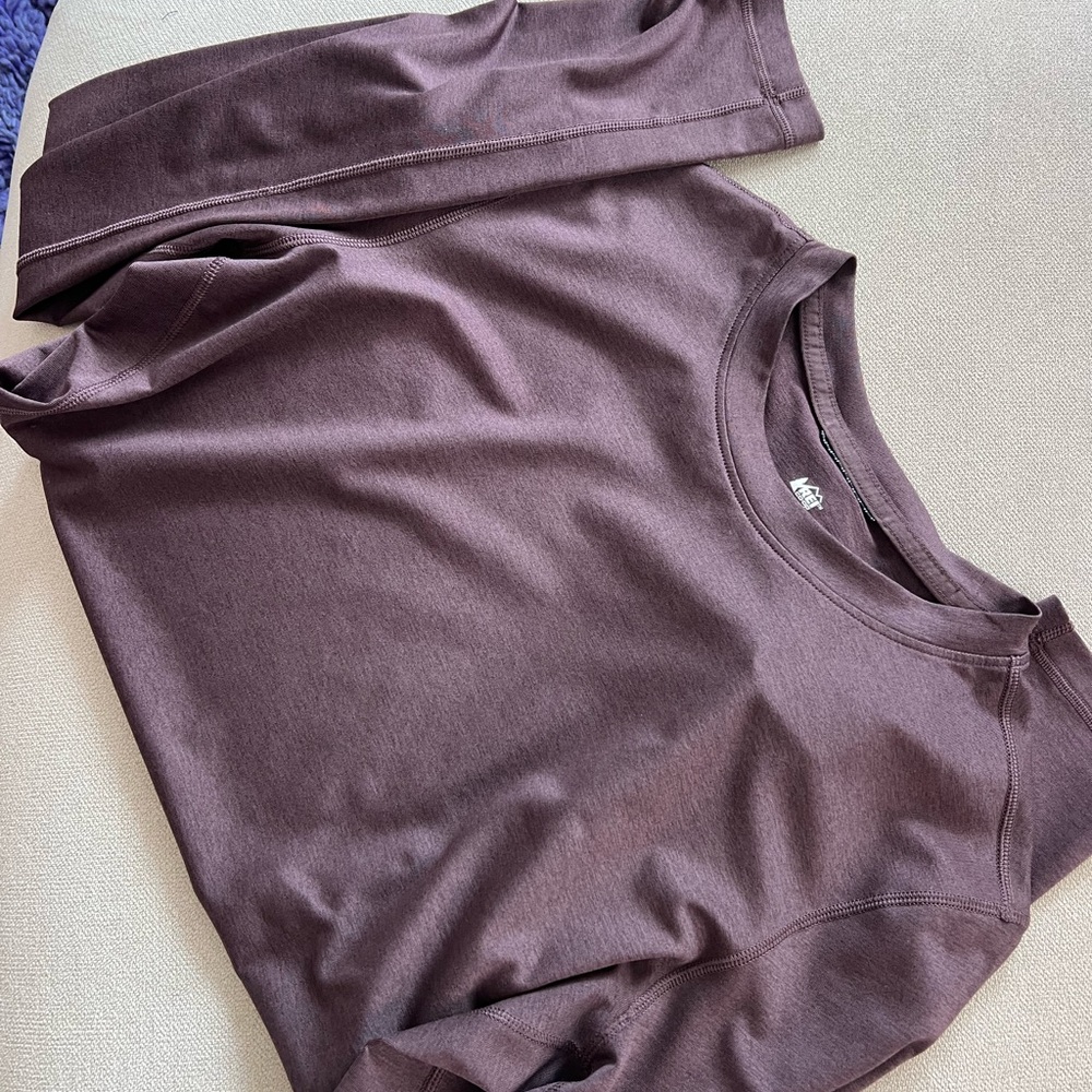 Women's athletic long sleeve top from REI